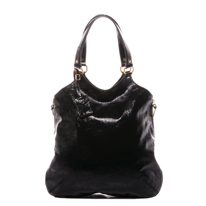 Saint Laurent Patent Tribute Tote Black 1 of 31