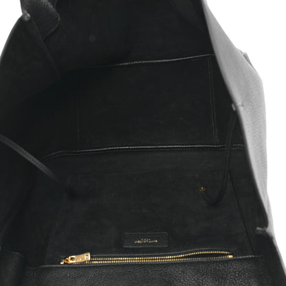 Saint Laurent Grained Deerskin Bea Tote Black 5 of 8