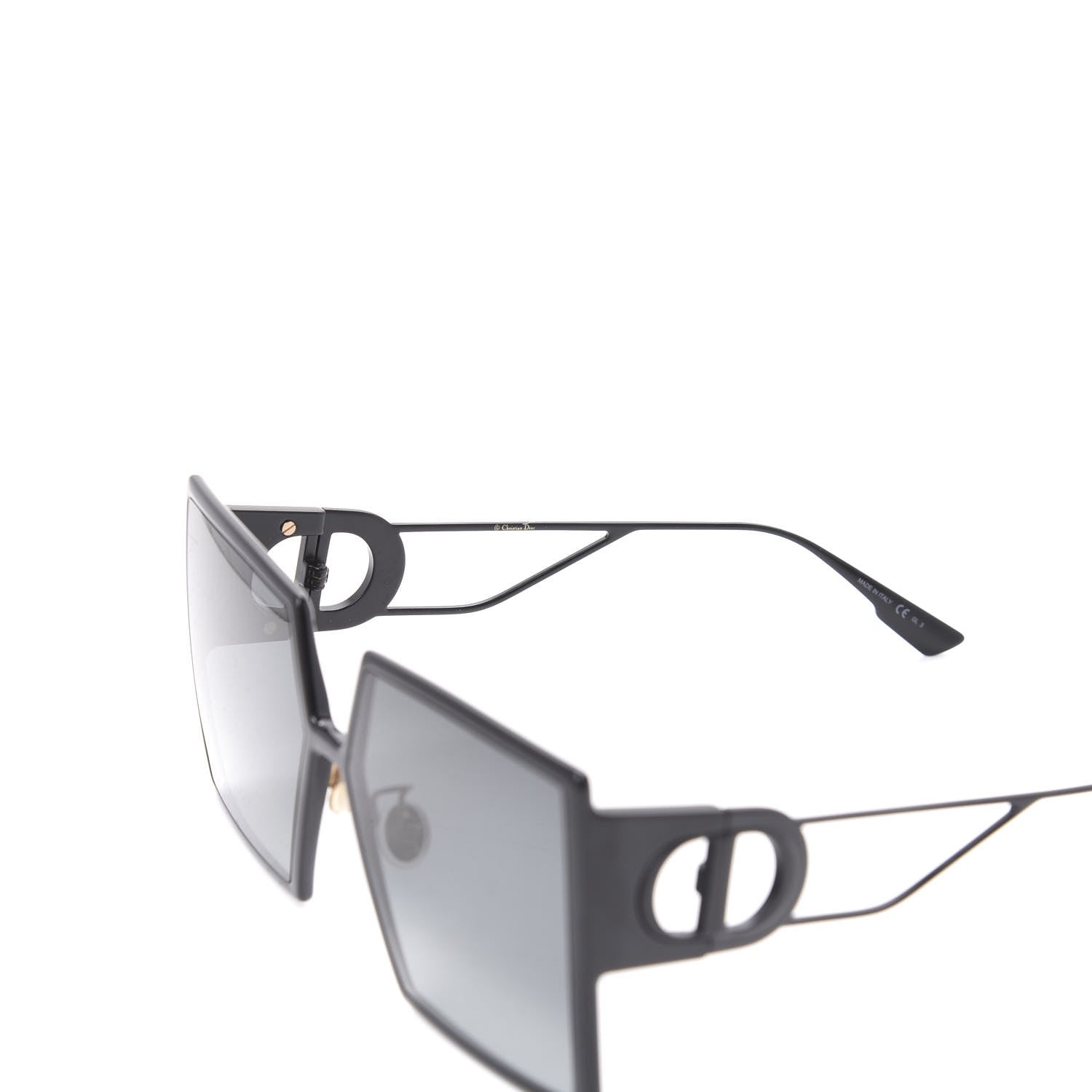 Christian Dior Square 30 Montaigne Sunglasses Black 5 of 10