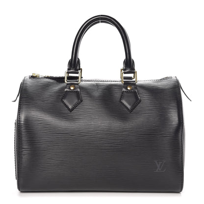 Louis Vuitton Epi Speedy 25 Black 1 of 14