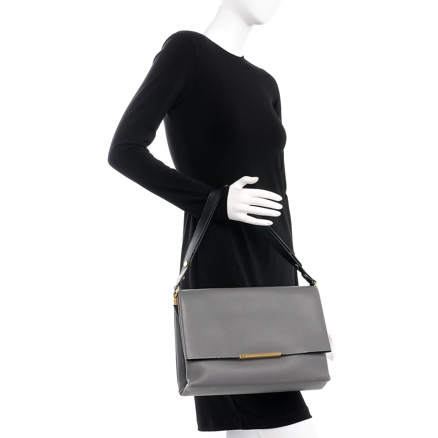 Calfskin Blade Flap Gray