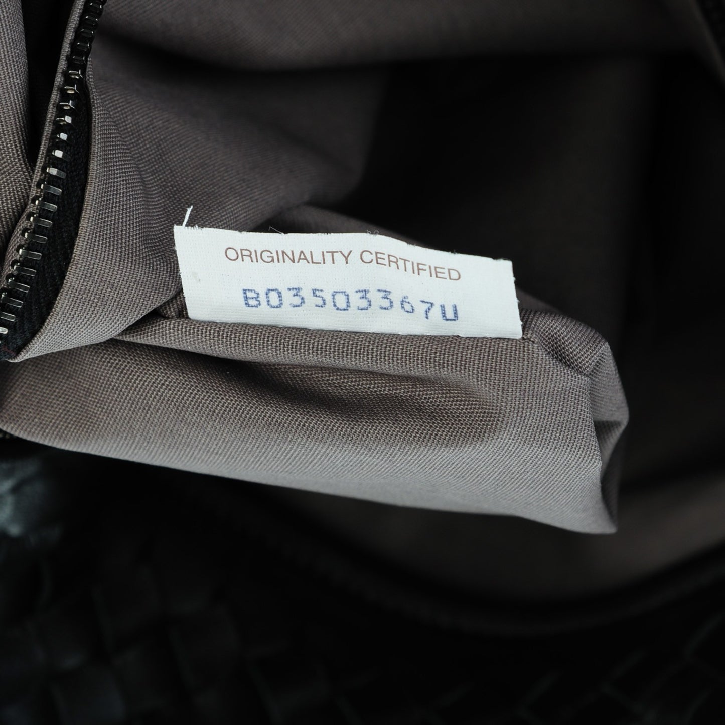 Nappa Intrecciato Capri Large Tote Nero Black