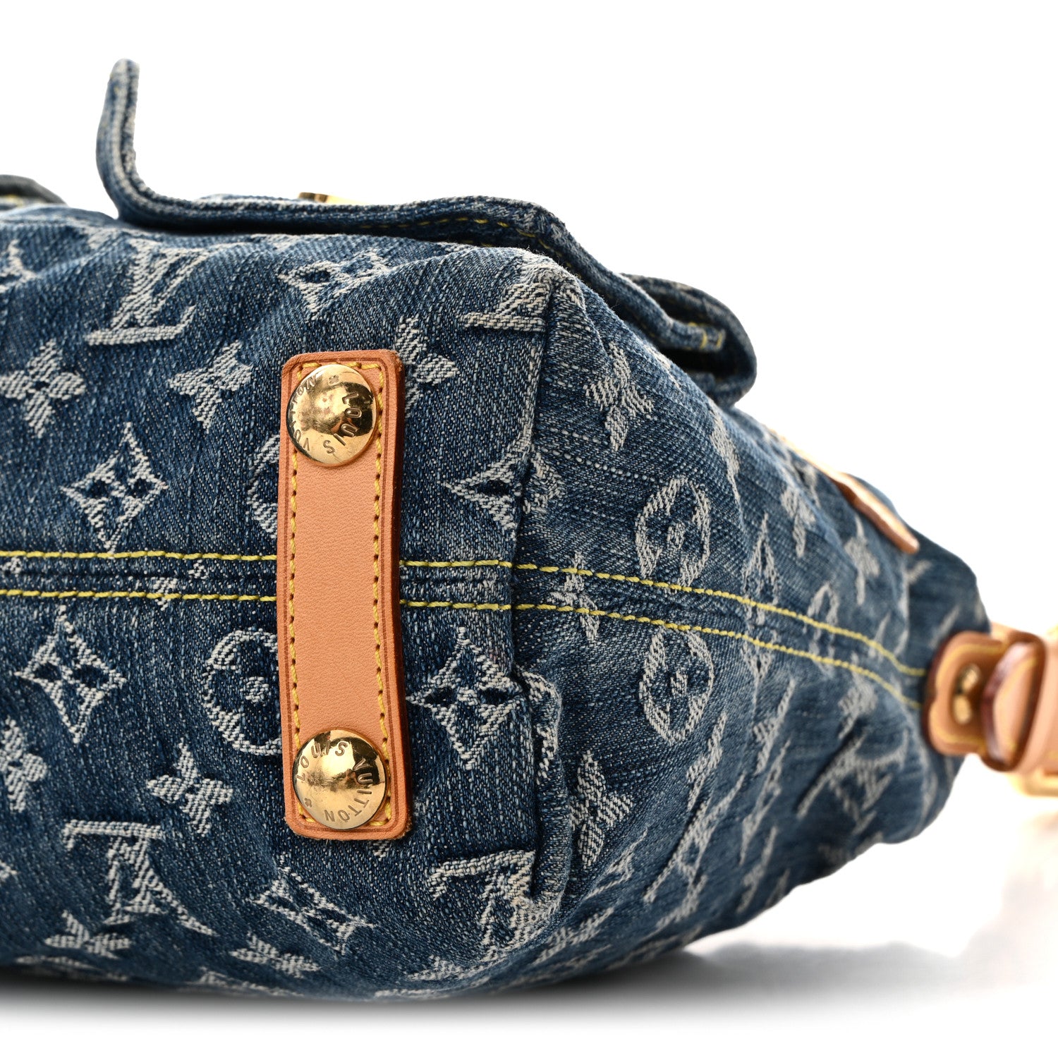 Louis Vuitton Monogram Denim Baggy PM Blue 10 of 12