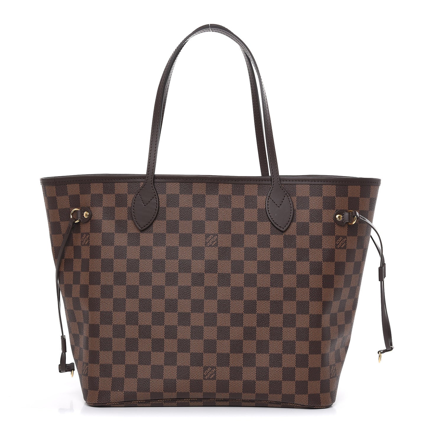 Damier Ebene Neo Neverfull MM Rose Ballerine