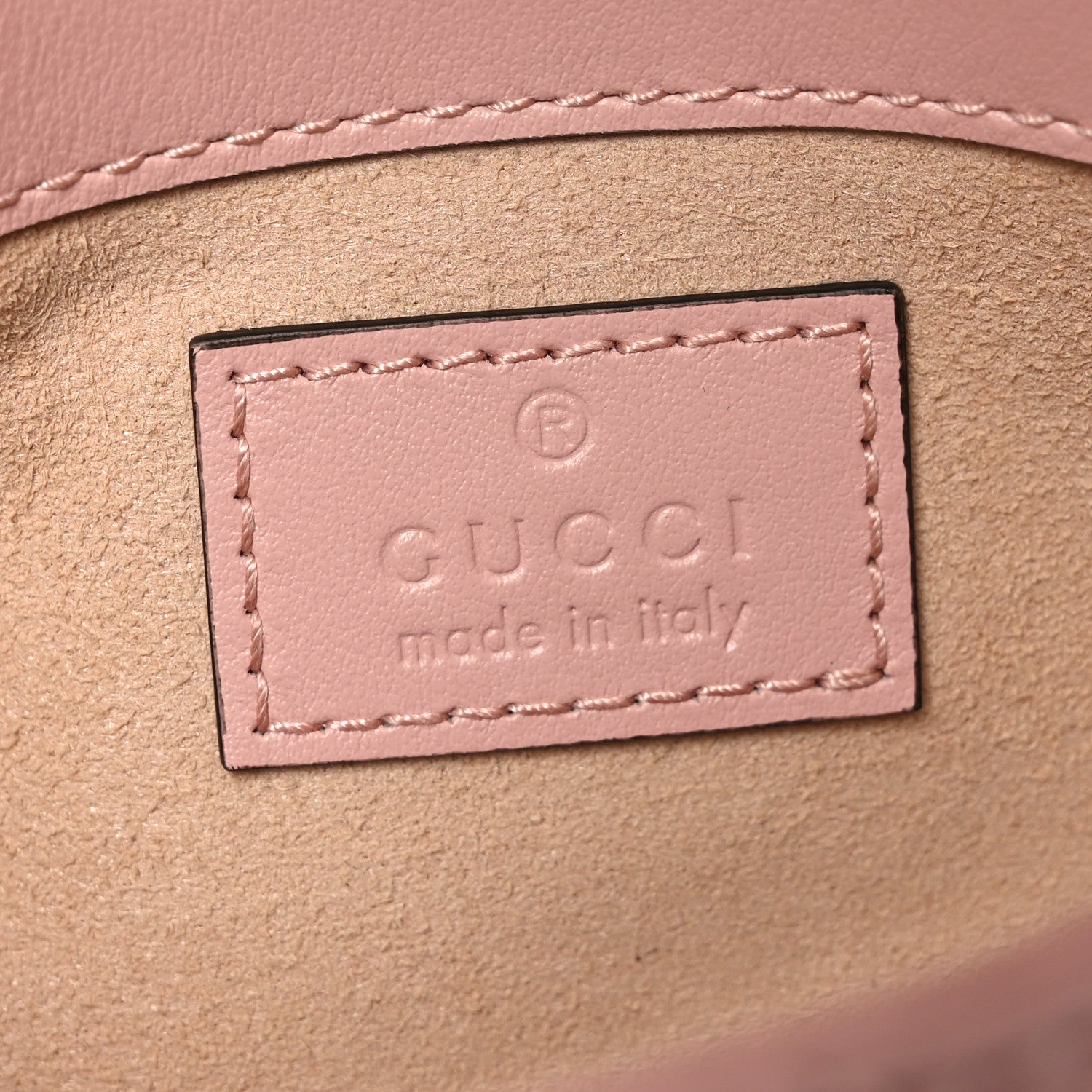 Gucci Calfskin Matelasse Monochrome GG Marmont Chain Belt Bag Perfect Pink 6 of 11