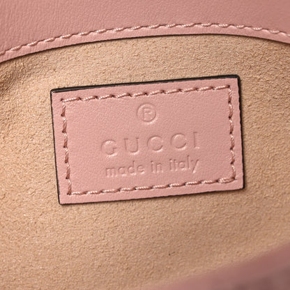 Gucci Calfskin Matelasse Monochrome GG Marmont Chain Belt Bag Perfect Pink 6 of 11