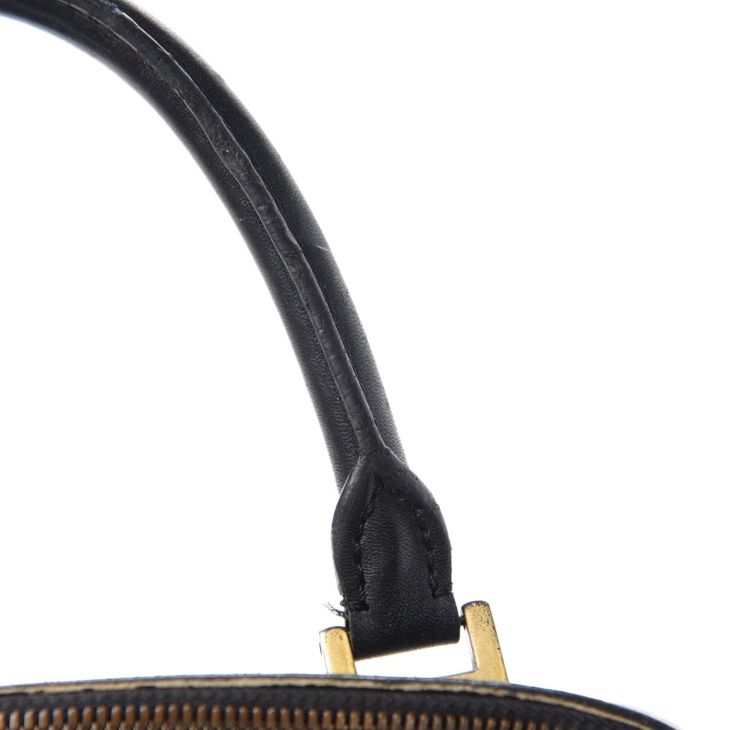 MCM Visetos Boston Bag Black 11 of 14