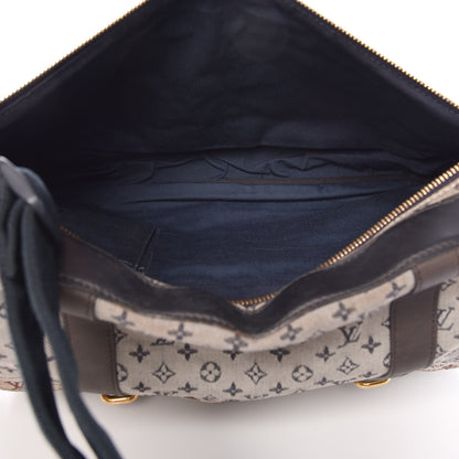 Louis Vuitton Mini Lin Sac a Langer Diaper Bag Blue 6 of 20