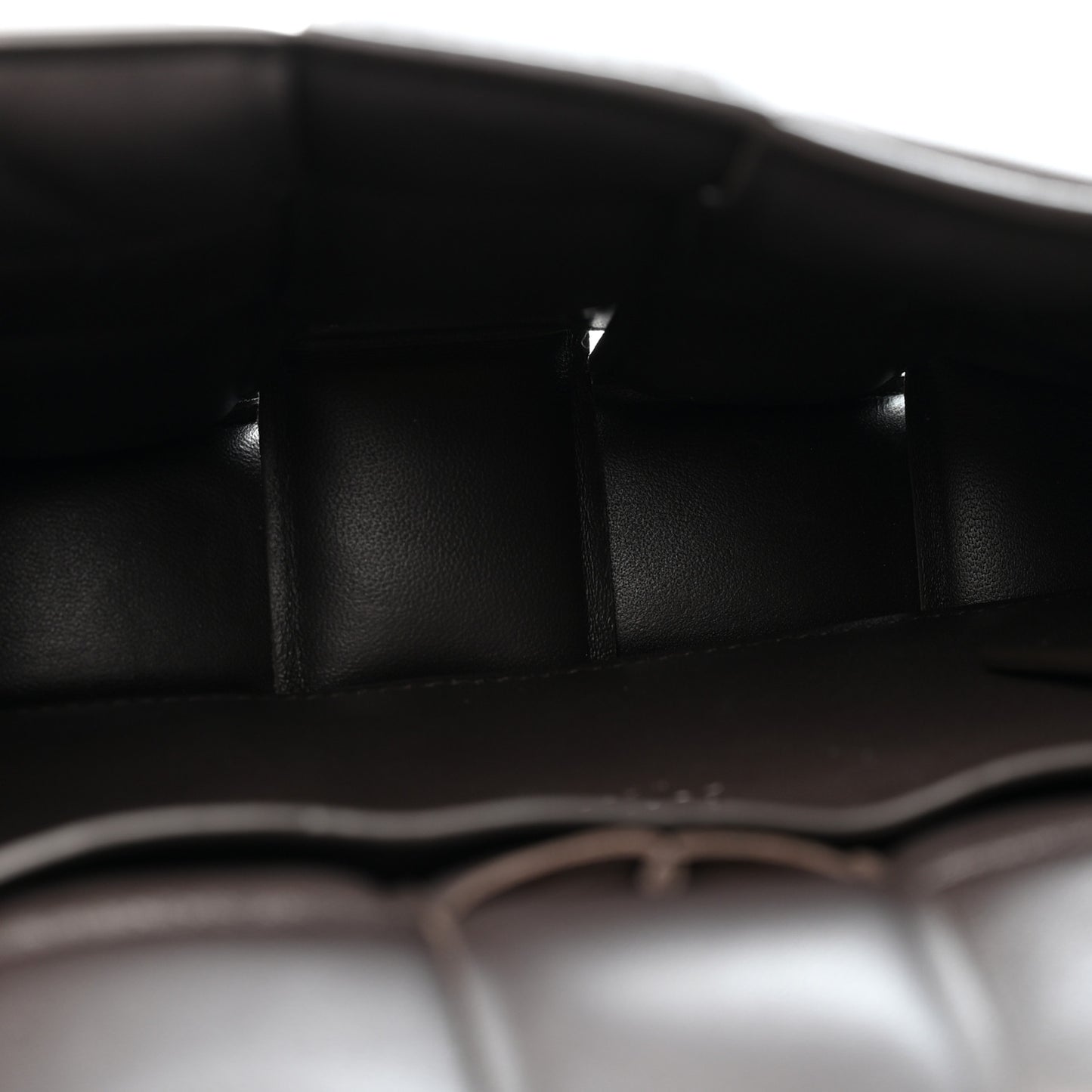 Nappa Maxi Intrecciato Padded Cassette Crossbody Bag Fondant