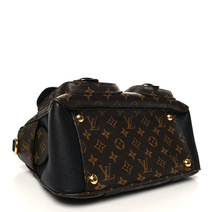 Louis Vuitton Monogram Manhattan NM Black 4 of 10