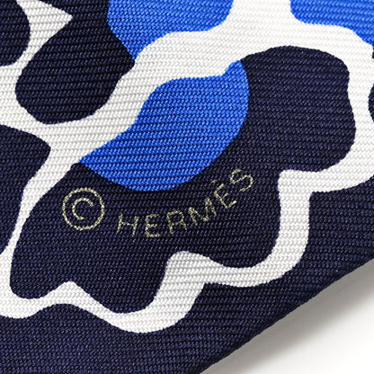 Hermes Silk Bingata Sticker Twilly Marine 3 of 5