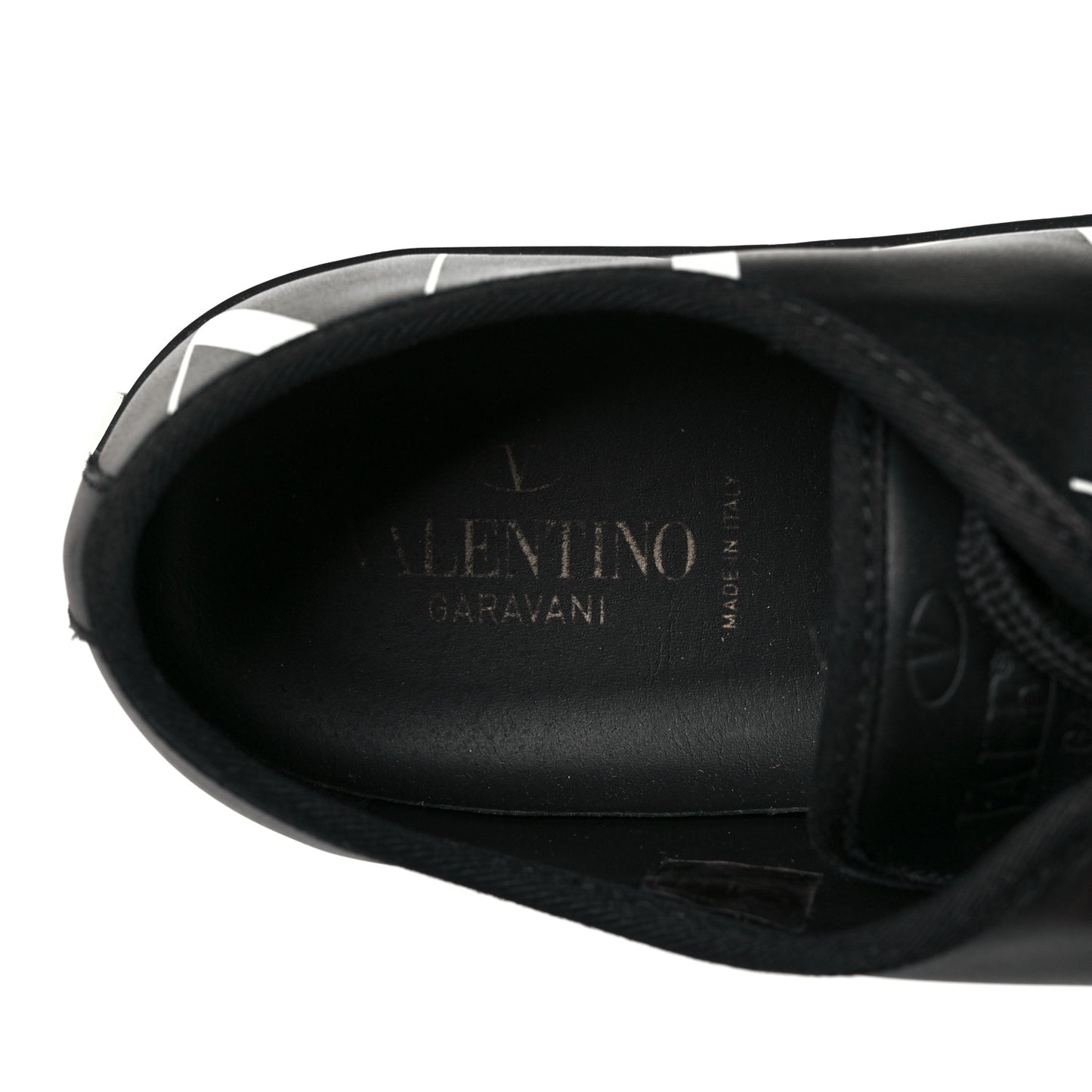 Nappa Mens VLTN Sneakers 41 Black White