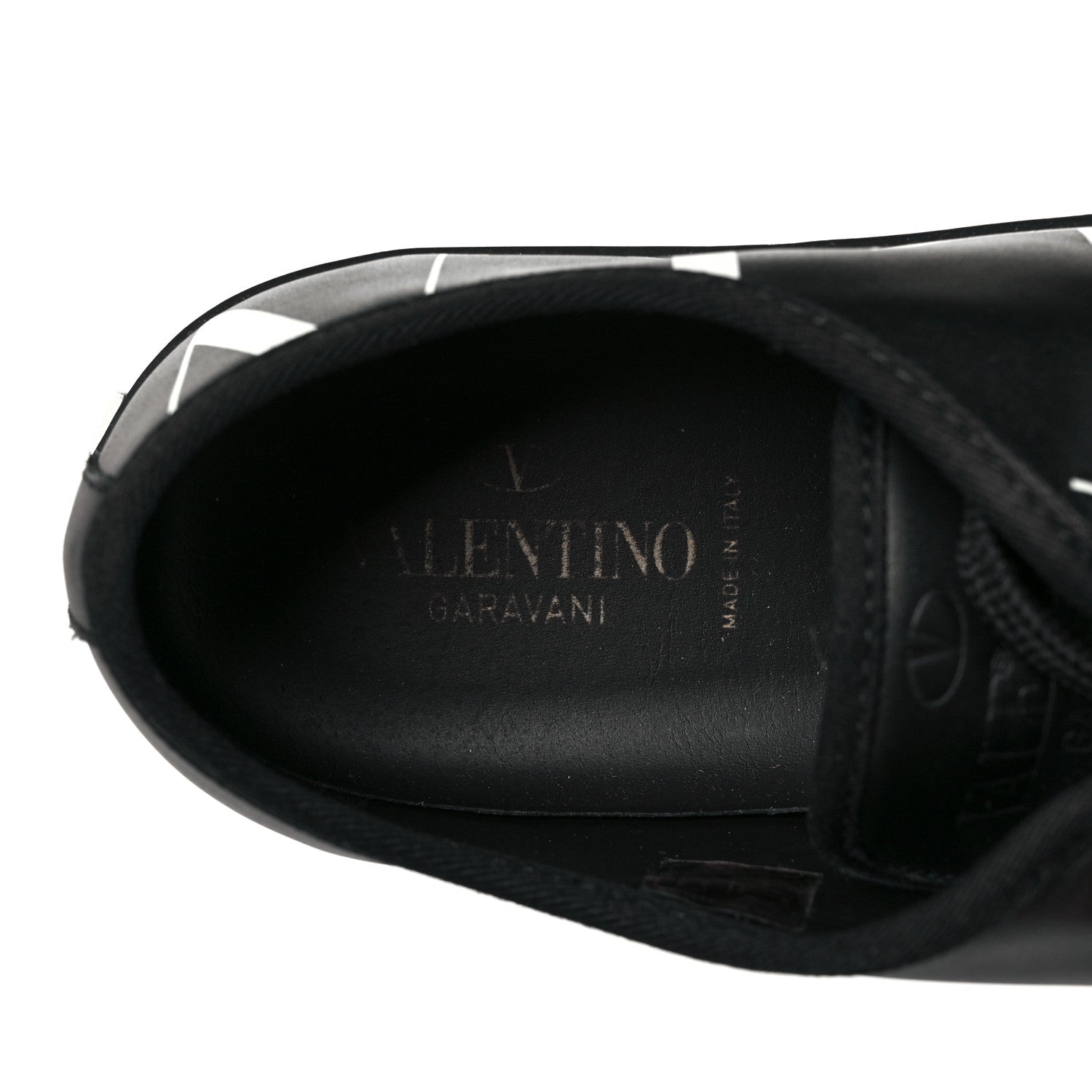 Valentino Garavani Nappa Mens VLTN Sneakers 41 Black White 8 of 10