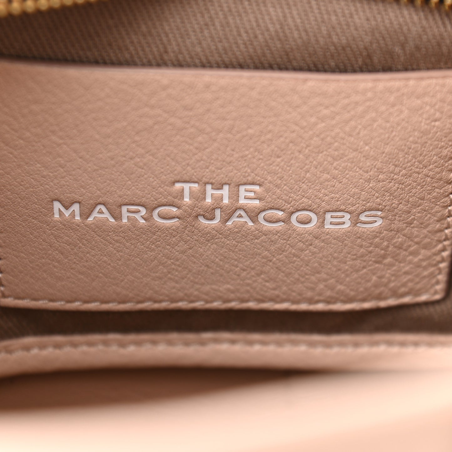 Grained Calfskin Small The Tote Bag Rose Dust