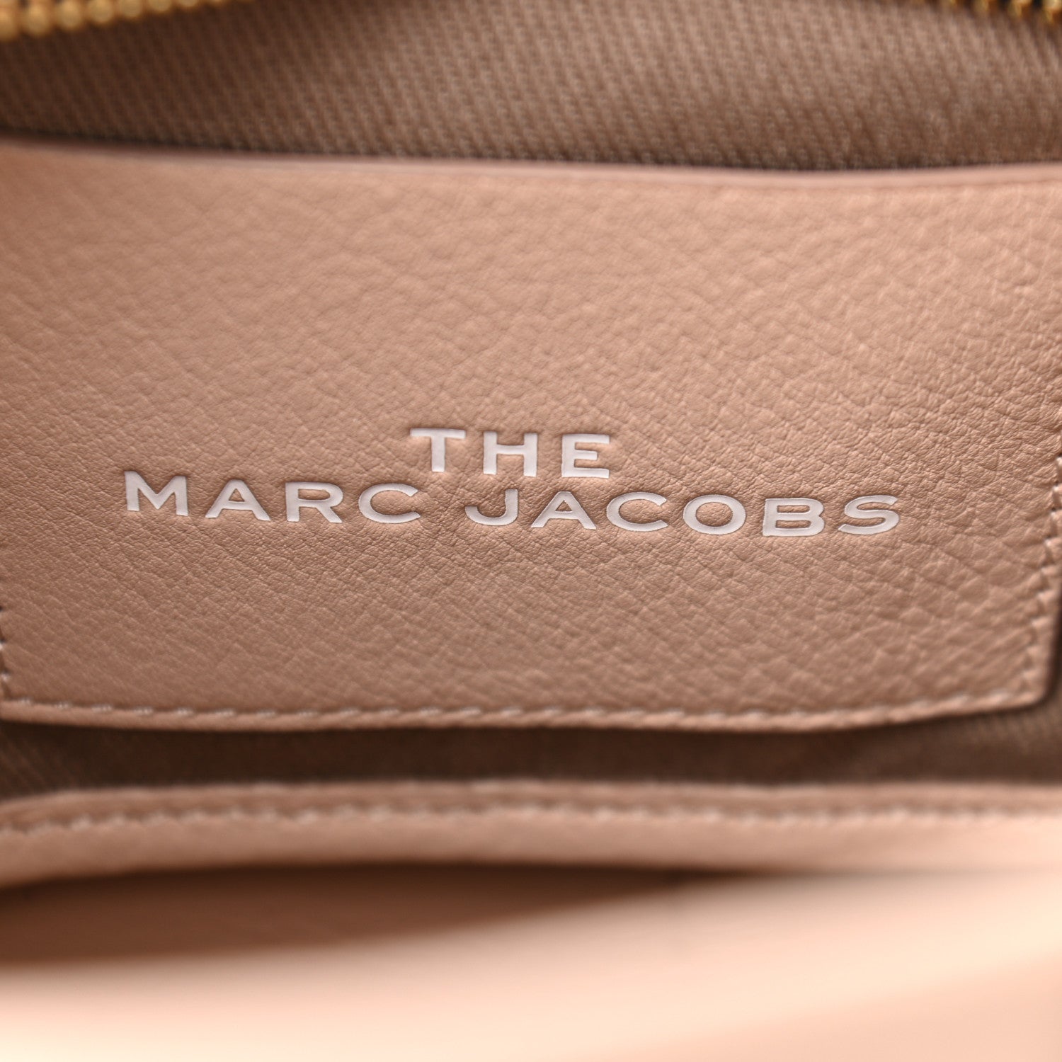 Marc Jacobs Grained Calfskin Small The Tote Bag Rose Dust 6 of 10