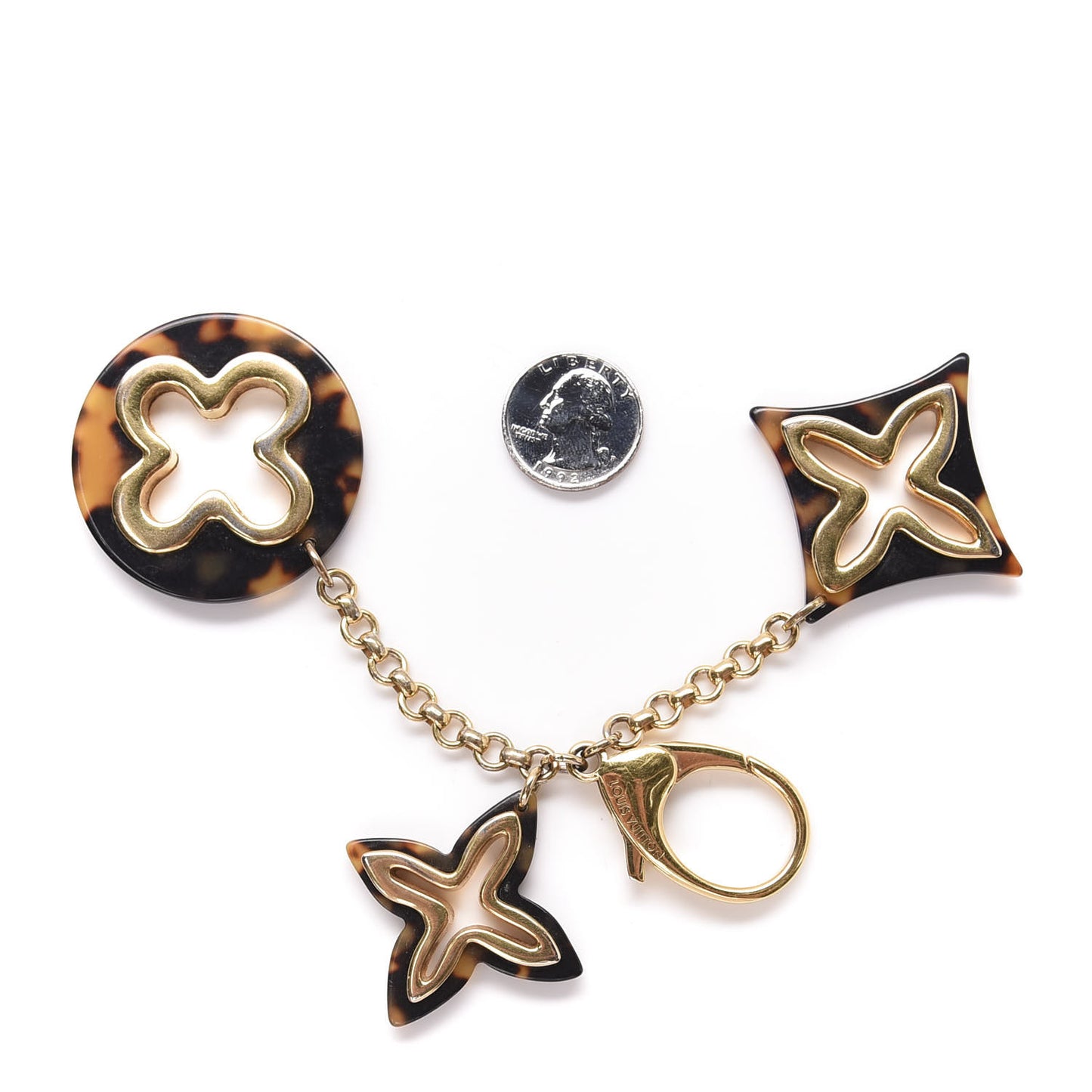 Insolence Bag Charm Ecaille