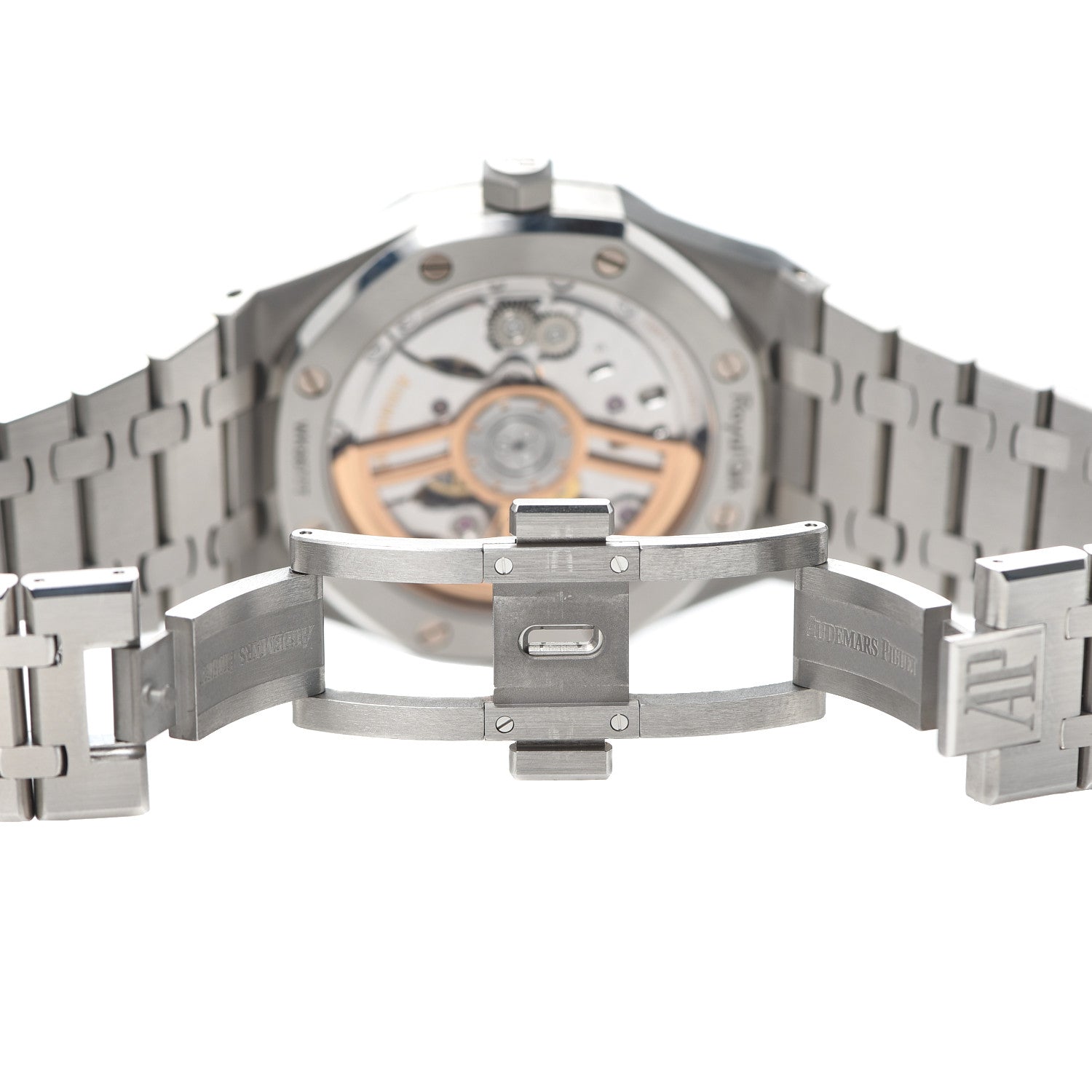 Audemars Piguet Stainless Steel 41mm Royal Oak Automatic Watch Blue 15500ST.OO.1220ST.01 5 of 6