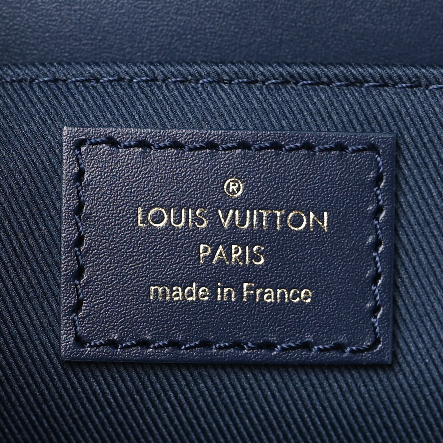 Monoglam Pochette Metis East West Blue