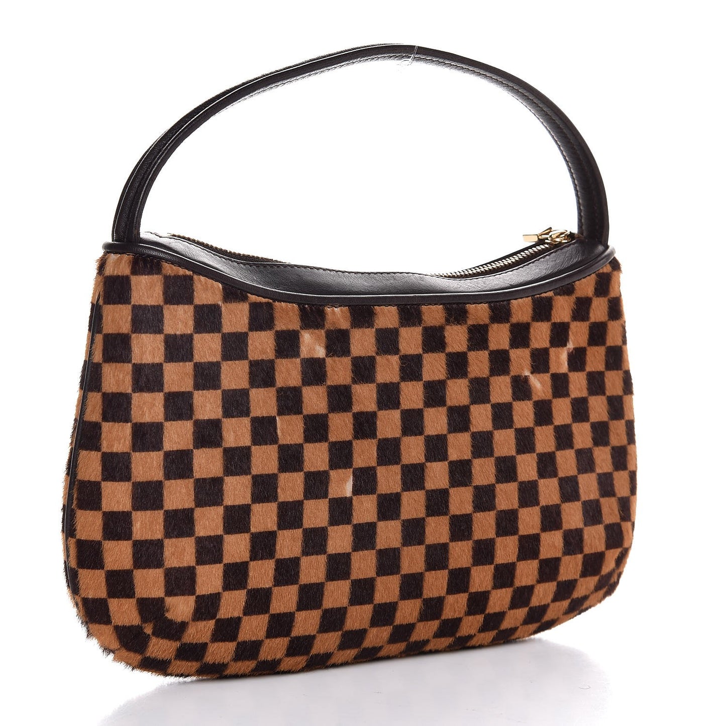 Calf Hair Damier Sauvage Tigre