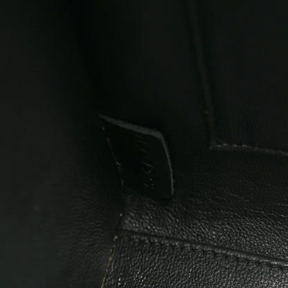 Celine Natural Canvas Smooth Calfskin Nano Luggage Navy 7 of 11