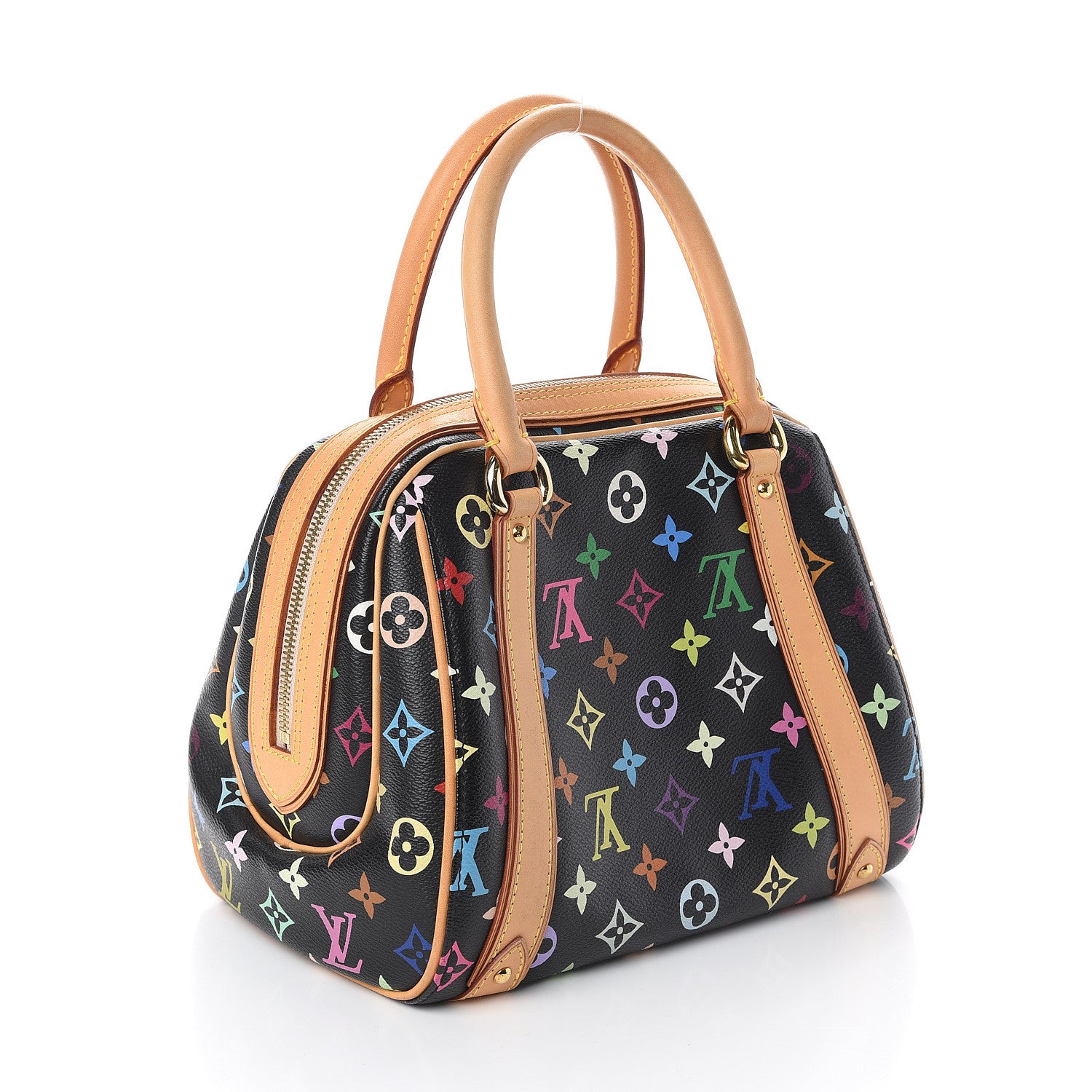 Louis Vuitton Monogram Multicolor Priscilla Black 2 of 8