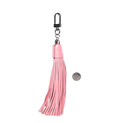 Louis Vuitton Calfskin Tassel Bag Charm Pink 2 of 3