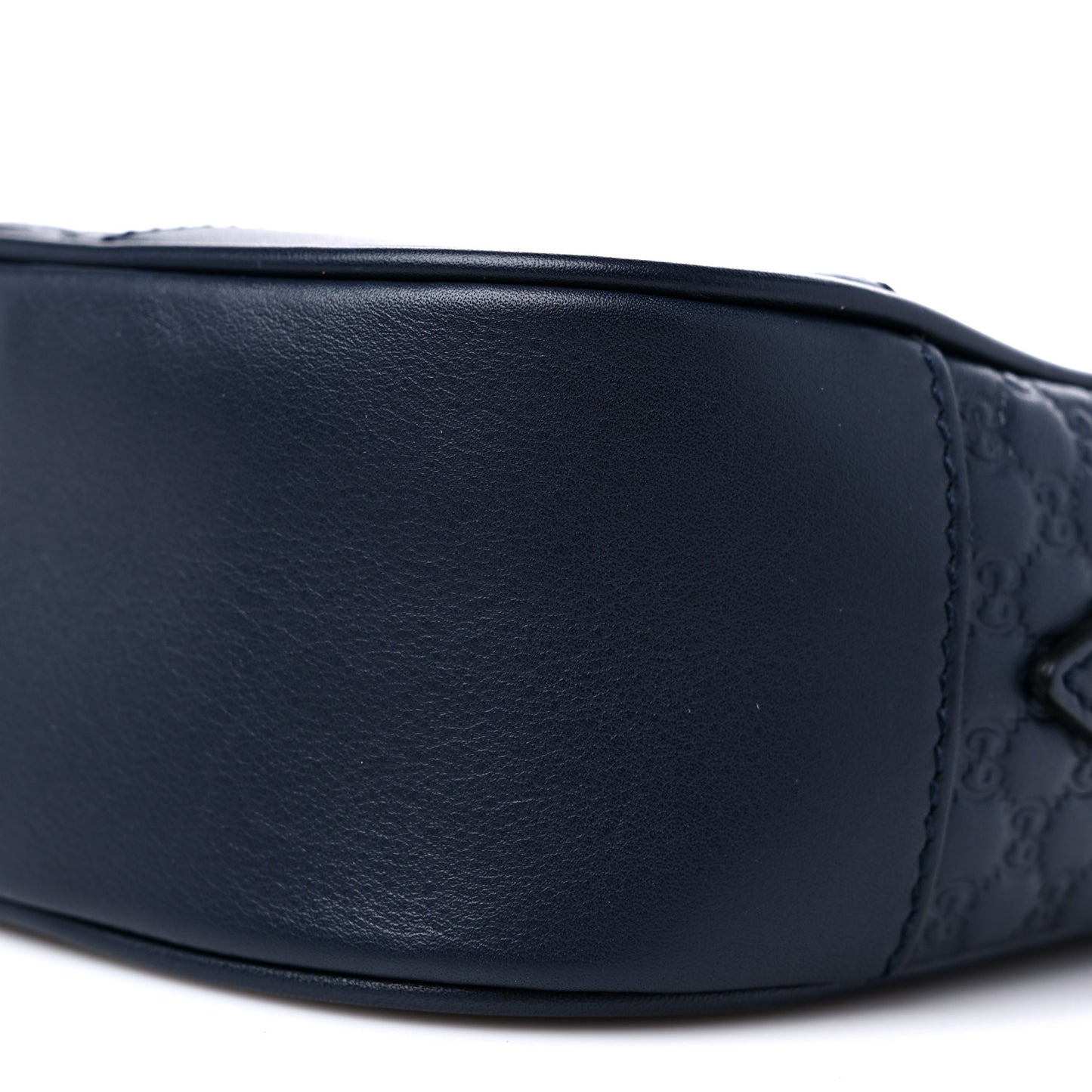 Soft Microguccissima Mini Bree Messenger Bag Blue