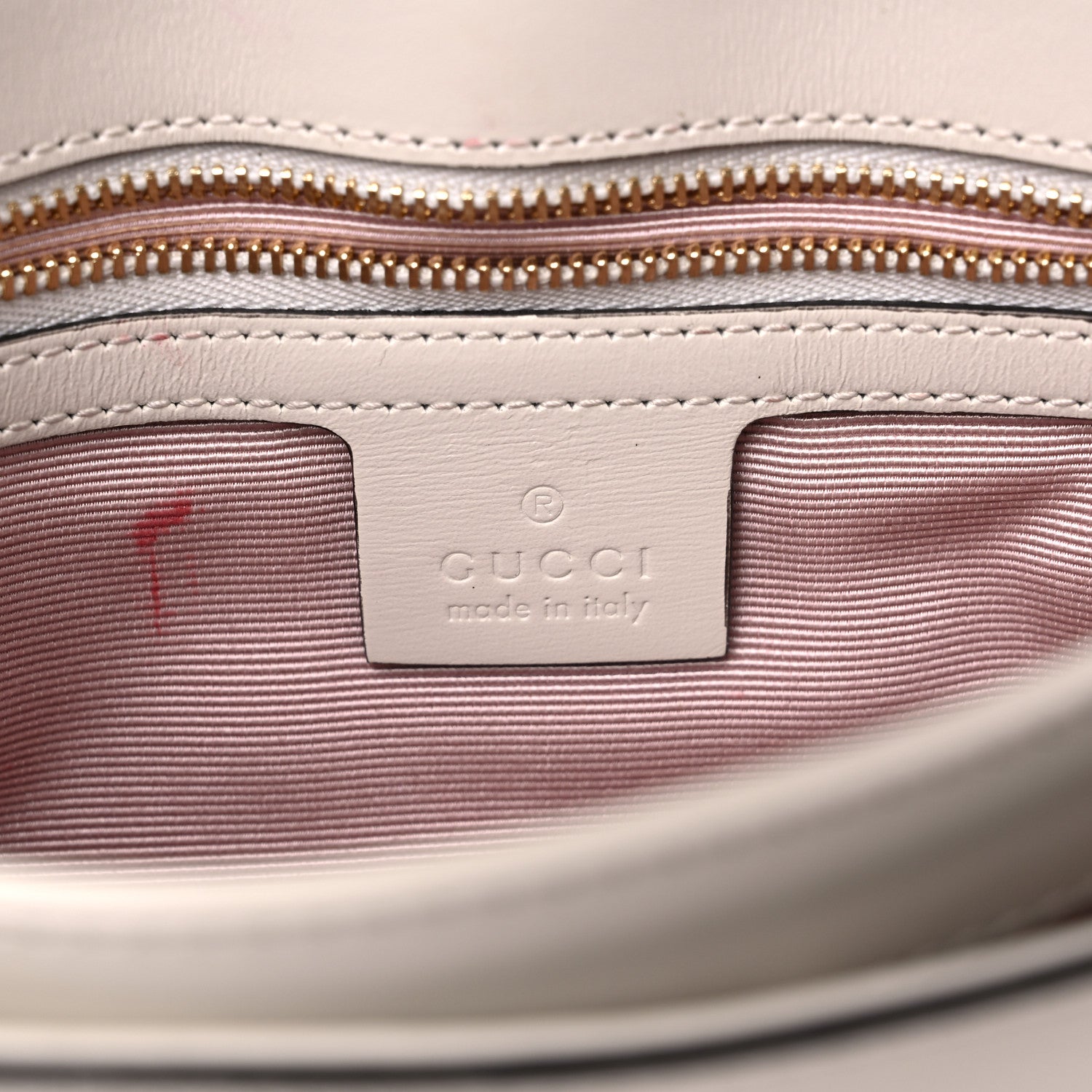 Gucci Calfskin Small Arli Flap Shoulder Bag Mystic White 6 of 15