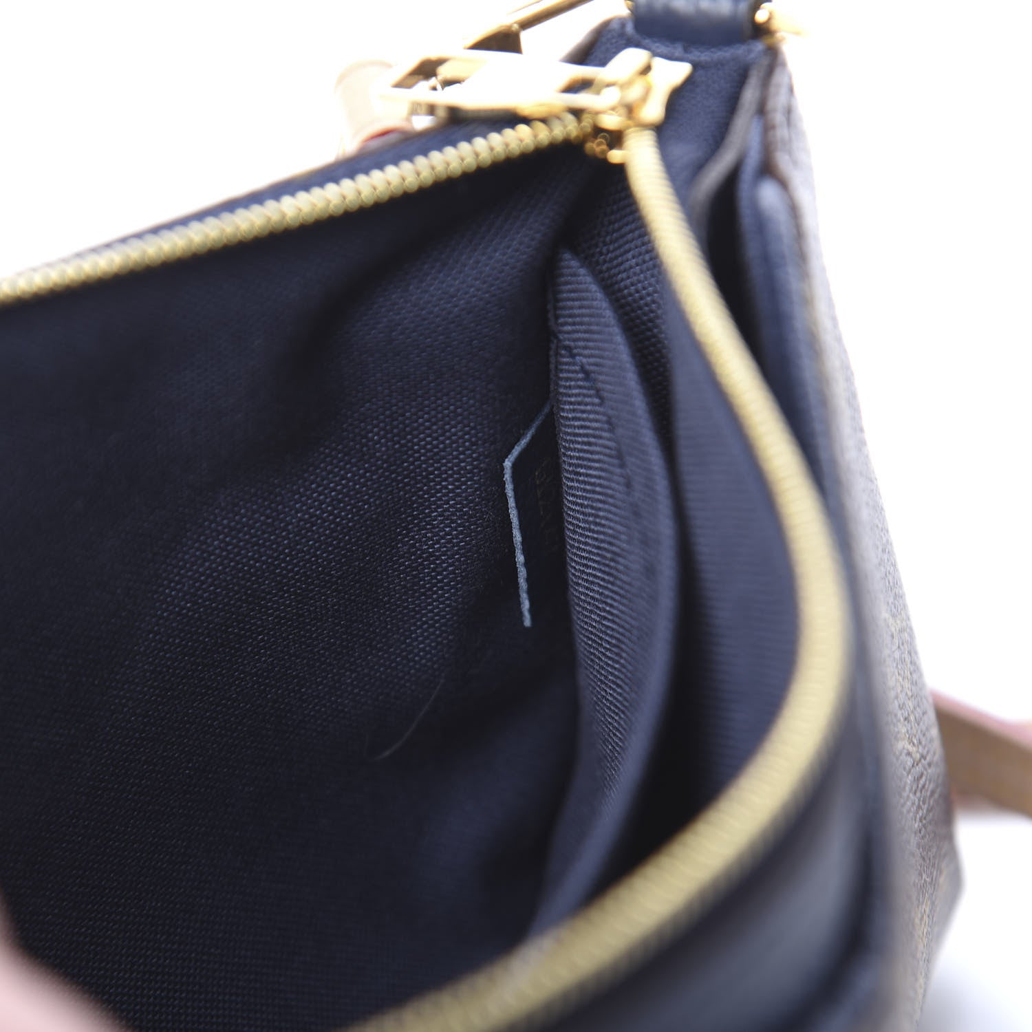 Louis Vuitton Monogram Pallas Clutch Blue Marine 7 of 11