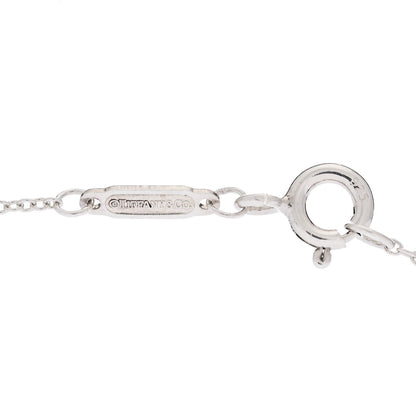 Tiffany Sterling Silver Trefoil Key Pendant Necklace 5 of 5