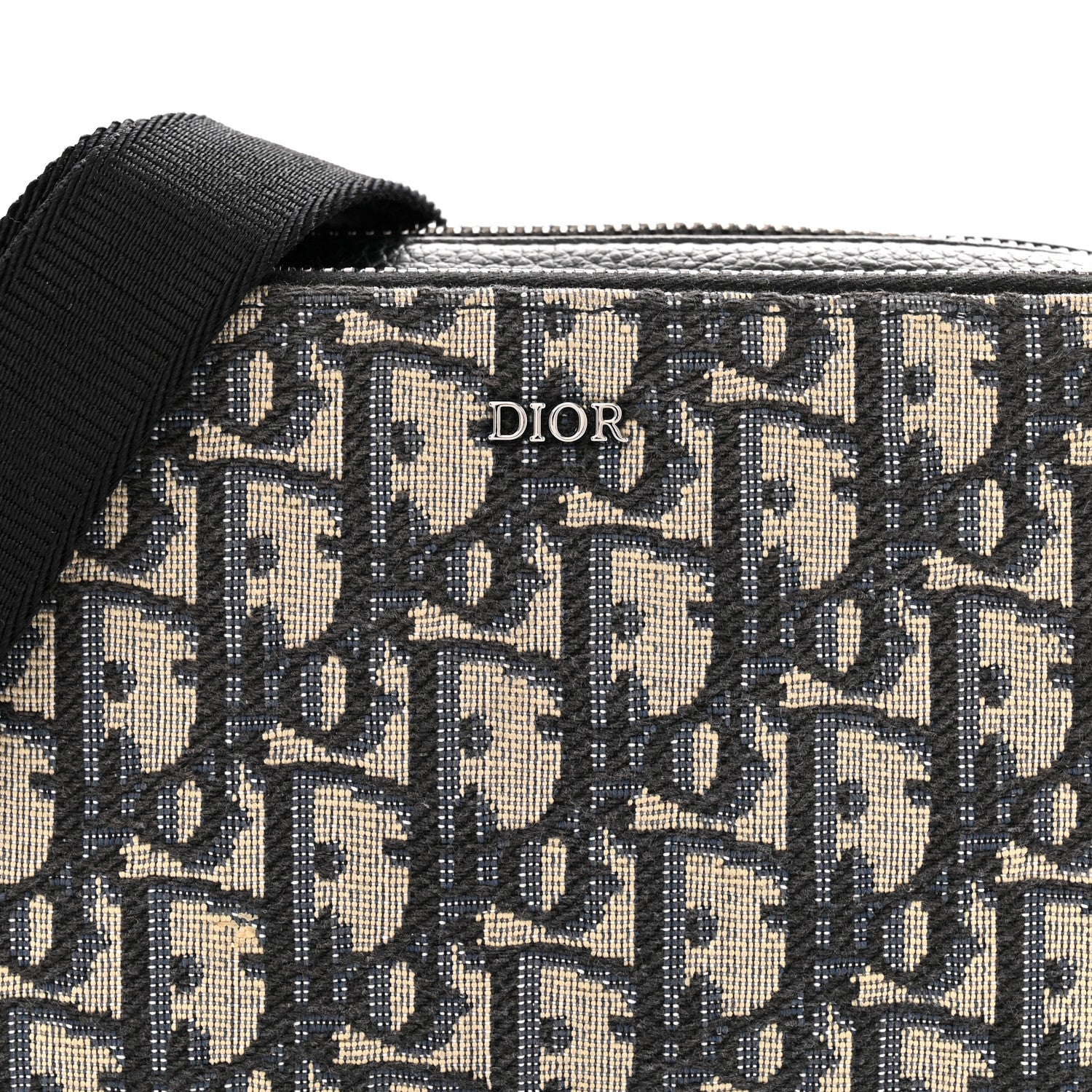Christian Dior Oblique Pouch Navy Blue 17 of 21