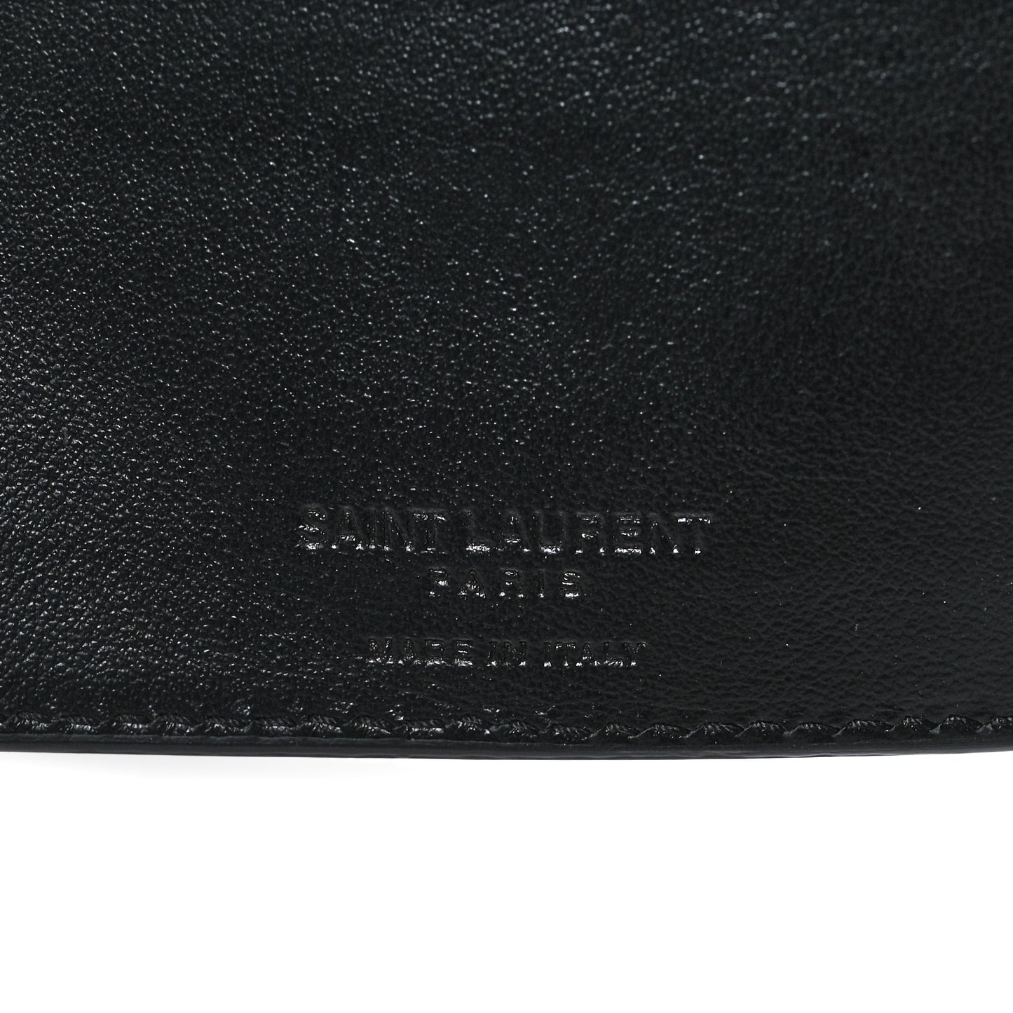 Calfskin Sequin Bifold Wallet Pink