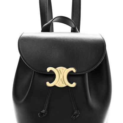 Celine Triomphe Calfskin Bonnie Backpack Black 7 of 9
