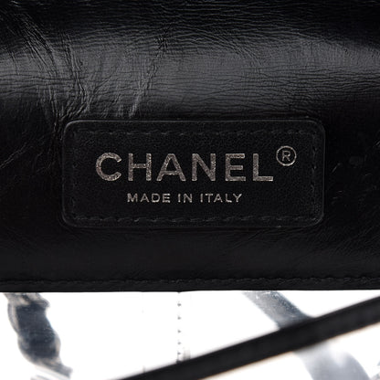 Chanel Crumpled Calfskin PVC Quilted Backpack Black 6 of 9
