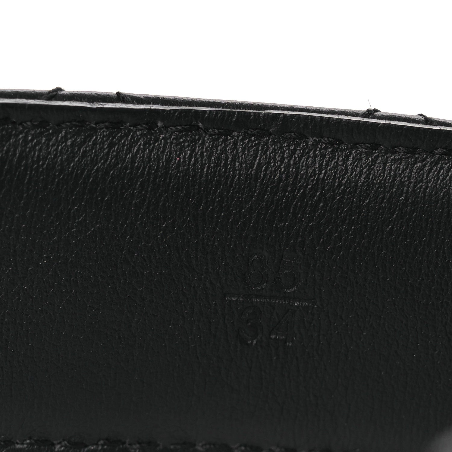 Chanel Lambskin Quilted CC Chain Belt 85 34 Black 6 of 7
