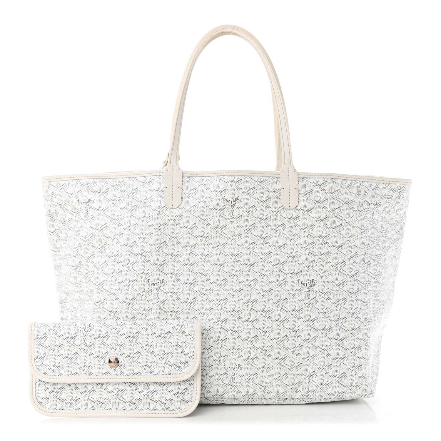 Goyard Goyardine Saint Louis PM White 1 of 13
