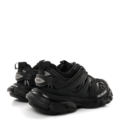 Balenciaga Mesh Nylon Mens Track Sneakers 39 Black 4 of 9