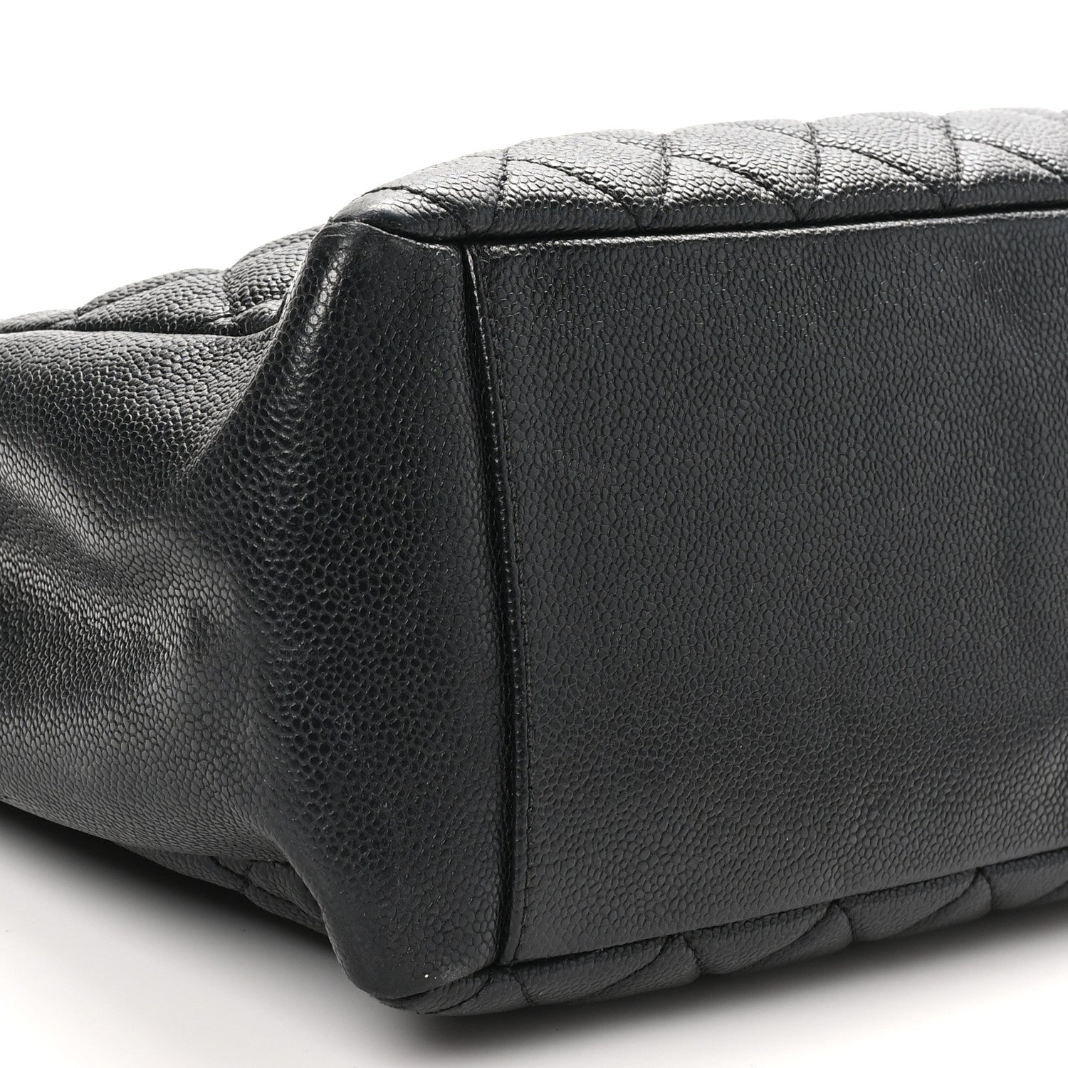 Chanel Caviar Quilted Grand Shopping Tote GST Black 9 of 10