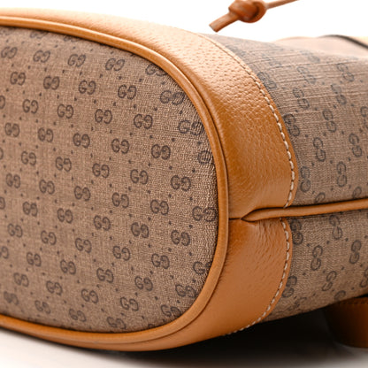 Gucci X DISNEY Mini Vintage GG Supreme Monogram Bucket Bag Beige Vintage Sun Oil 10 of 10