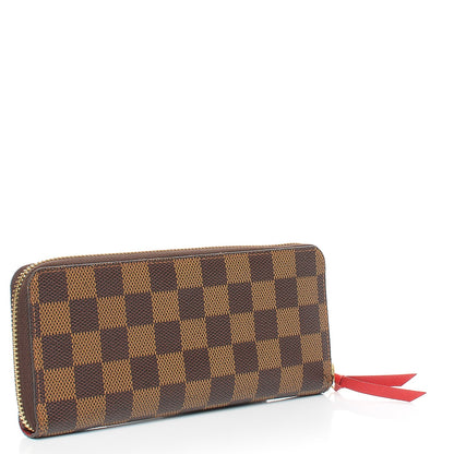 Louis Vuitton Damier Ebene Clemence Wallet 3 of 8