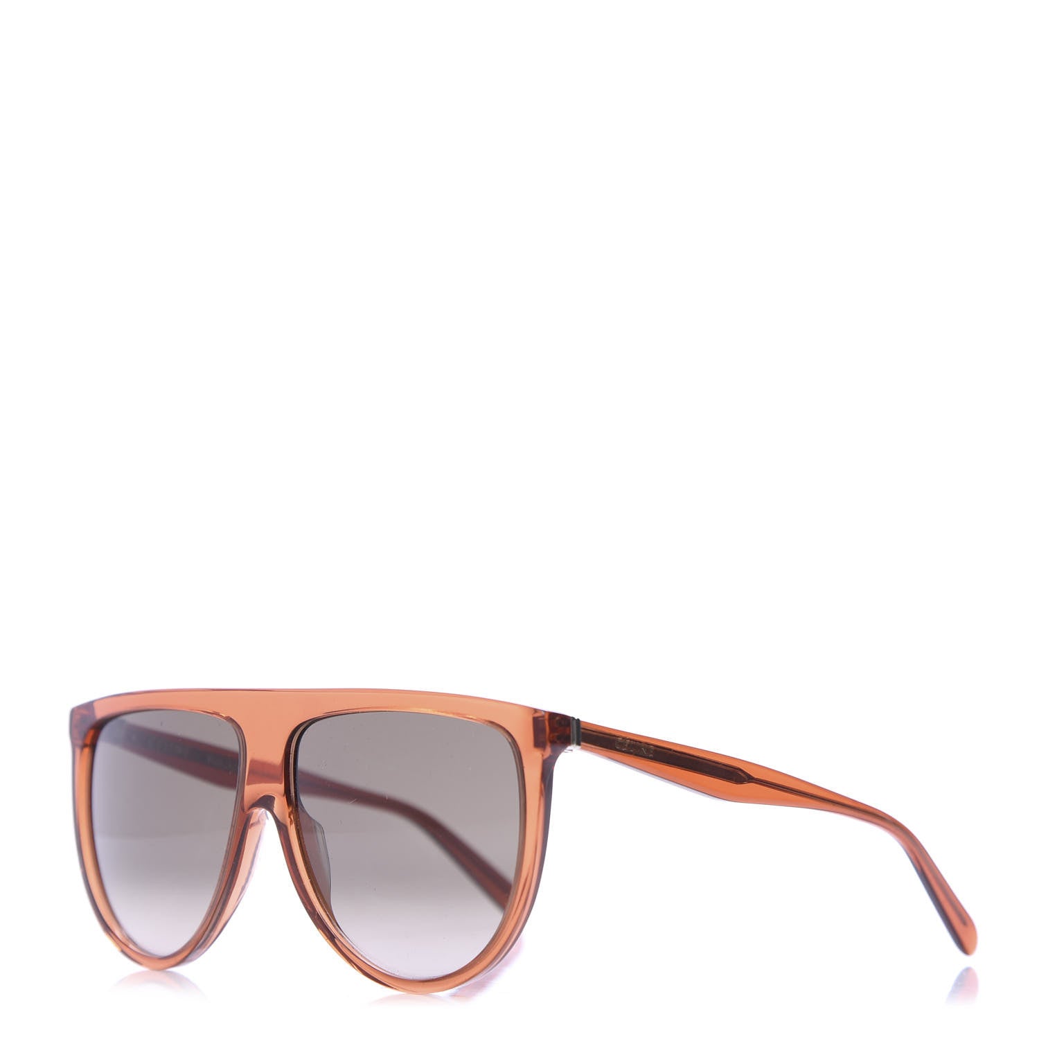 Celine Acetate Thin Shadow Sunglasses CL41435/S Orange 1 of 7