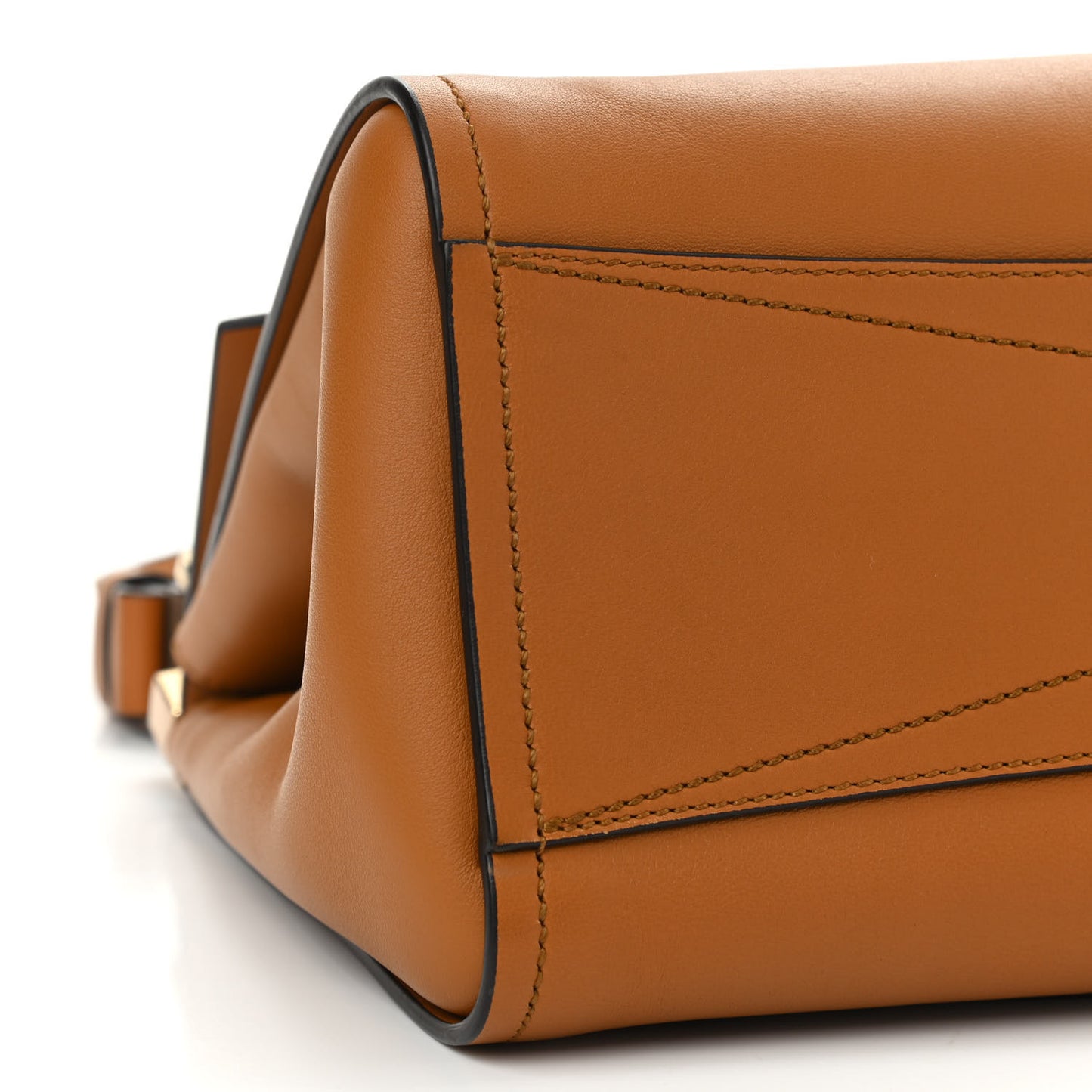 Calfskin Small Mystic Shoulder Bag Desert