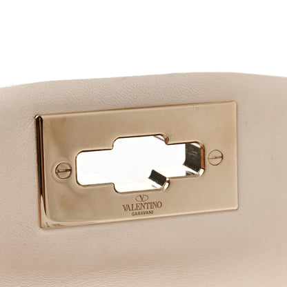 Valentino Garavani Nappa Small Spikeme Shoulder Bag Light Ivory 11 of 11