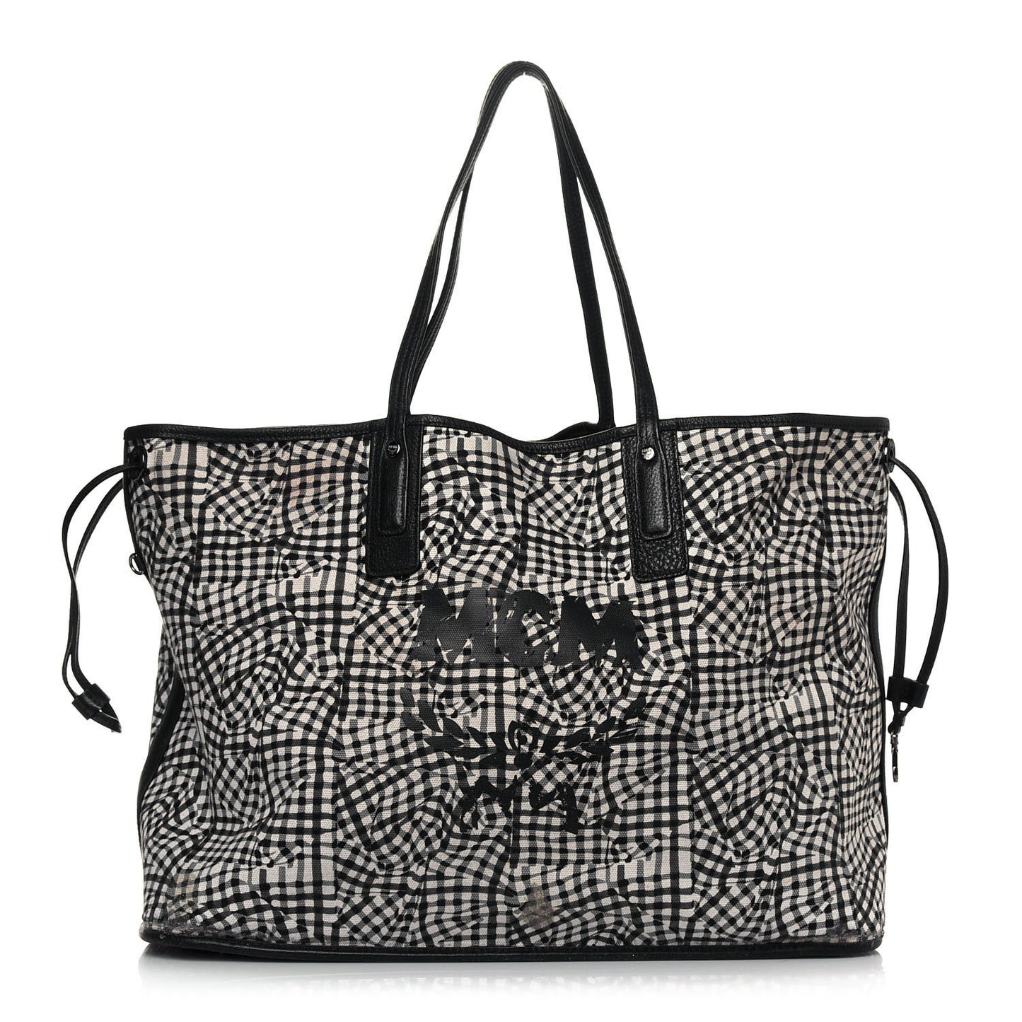 Visetos Large Liz Reversible Shopper Tote Black