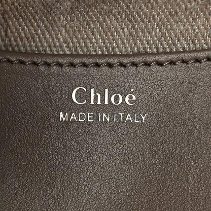 Chloe Calfskin Mini Judy Shoulder Army Green 6 of 8