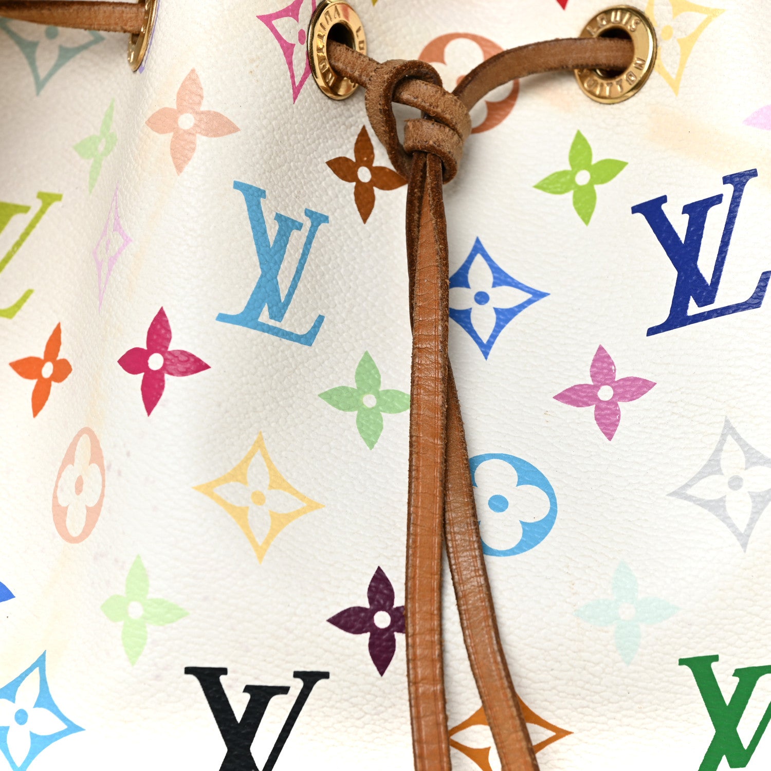 Louis Vuitton Monogram Multicolor Petit Noe White 7 of 26