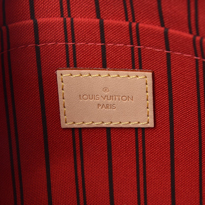 Louis Vuitton Monogram Neverfull MM GM Pochette Cherry 6 of 8