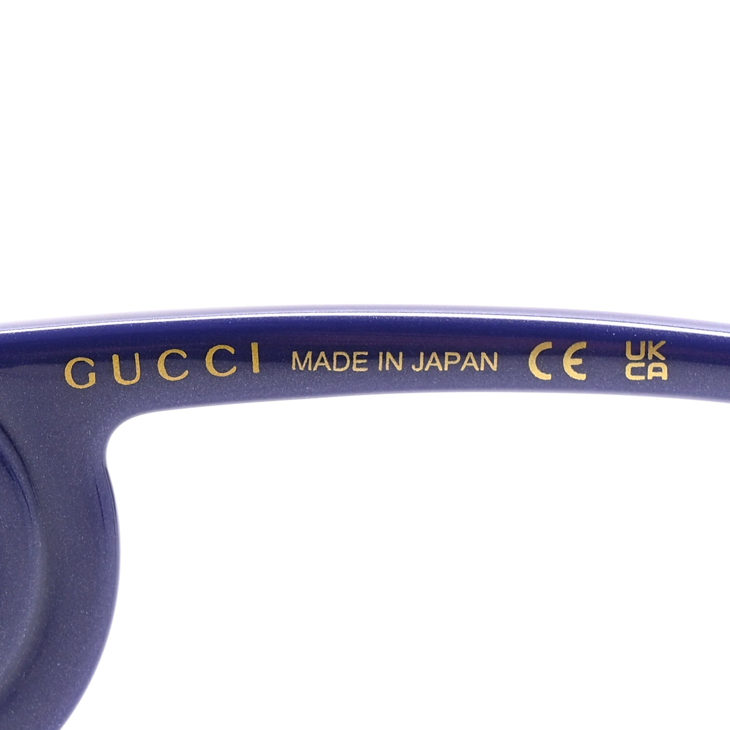 Gucci Acetate Rectangle Frame Sunglasses GG1326S Purple 5 of 9