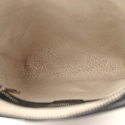 Gucci GG Supreme Monogram Textured Dollar Calfskin Web Small Ophidia Messenger Bag Beige Blue 5 of 14