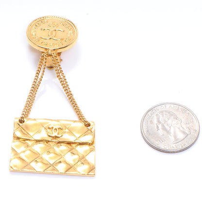 Chanel 2.55 Flap Clip On Earrings 2 of 6
